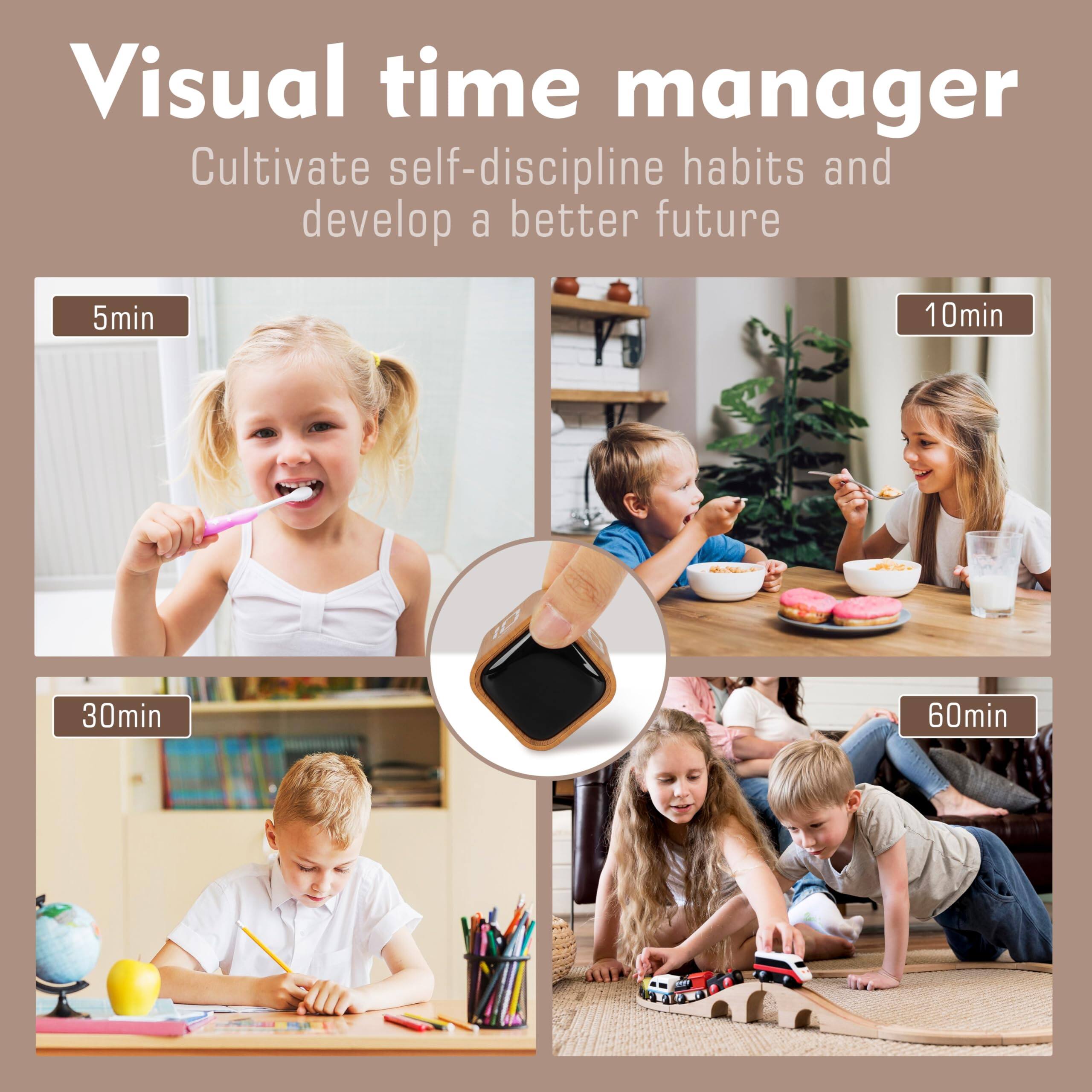Visual time manager  
Cultivate self-discipline habits and develop a better future  

5min  
10min  
30min  
60min