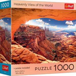 Trefl - Red Heavenly View of World 1000 Piece Puzzle