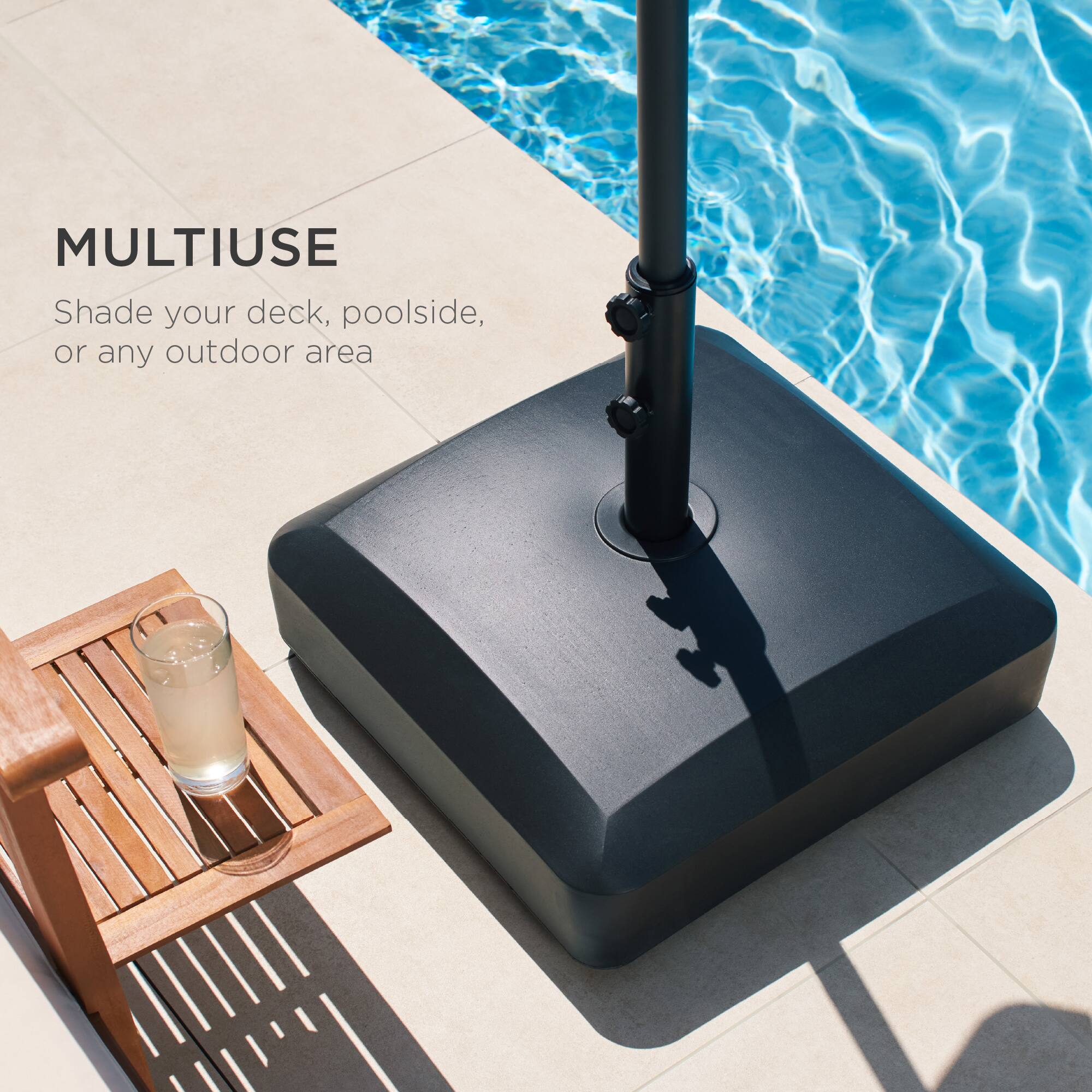 MULTIUSE  
Shade your deck, poolside, or any outdoor area