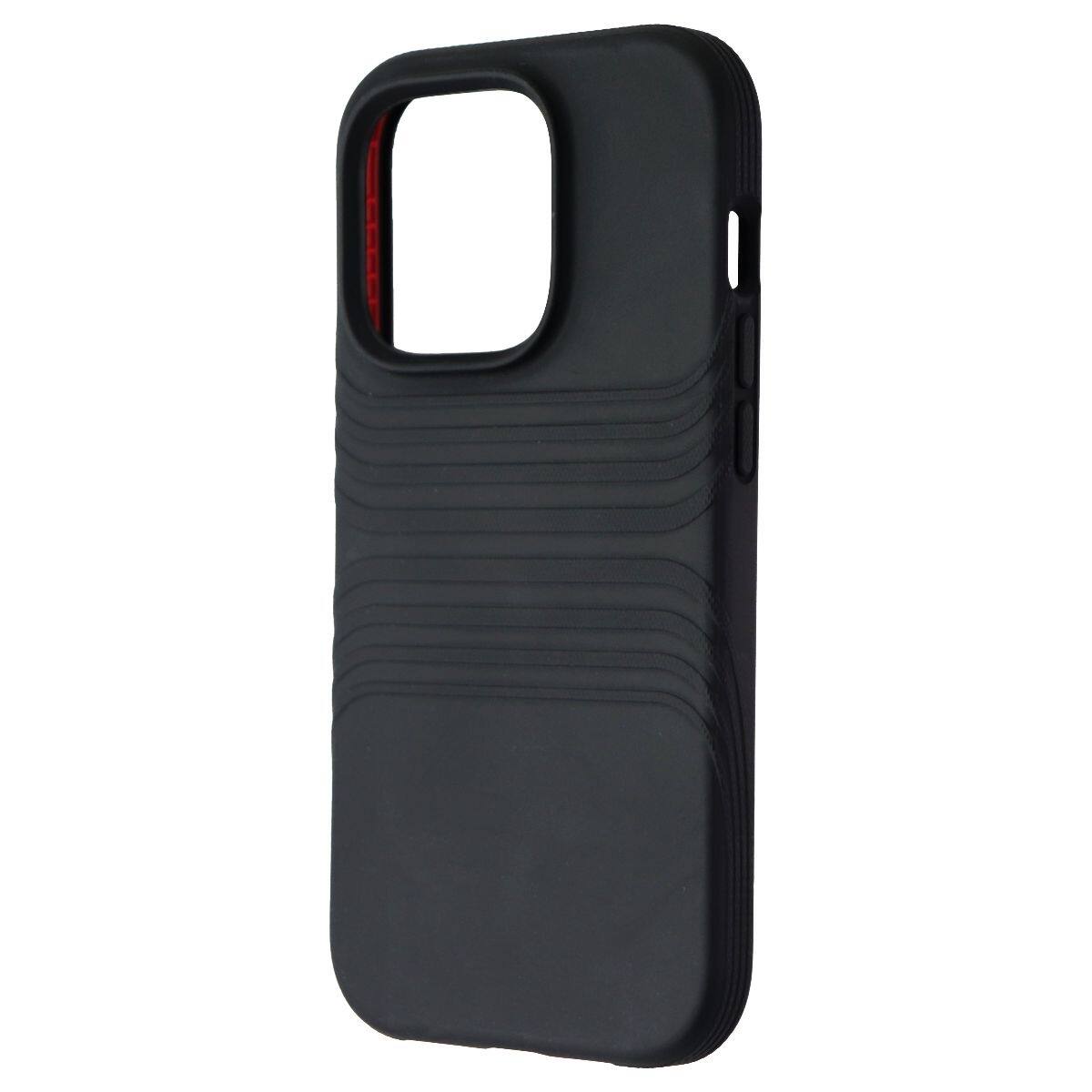 Front. Tech21 - Tech21 EvoTactile Series Gel Case for Apple iPhone 14 Pro - Black - Black.