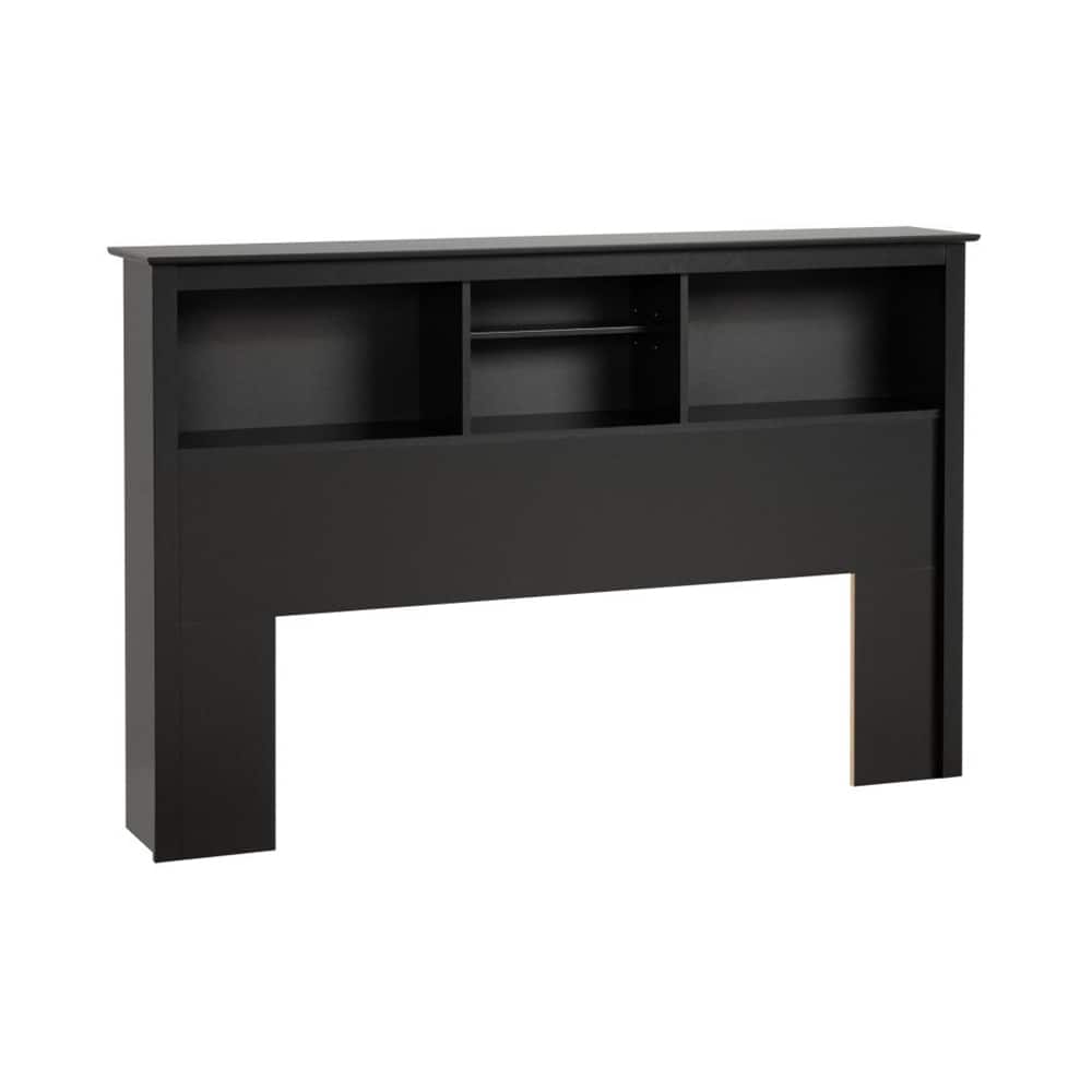 Prepac - Full / Queen Bookcase Headboard - Black