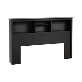 Prepac - Full / Queen Bookcase Headboard - Black