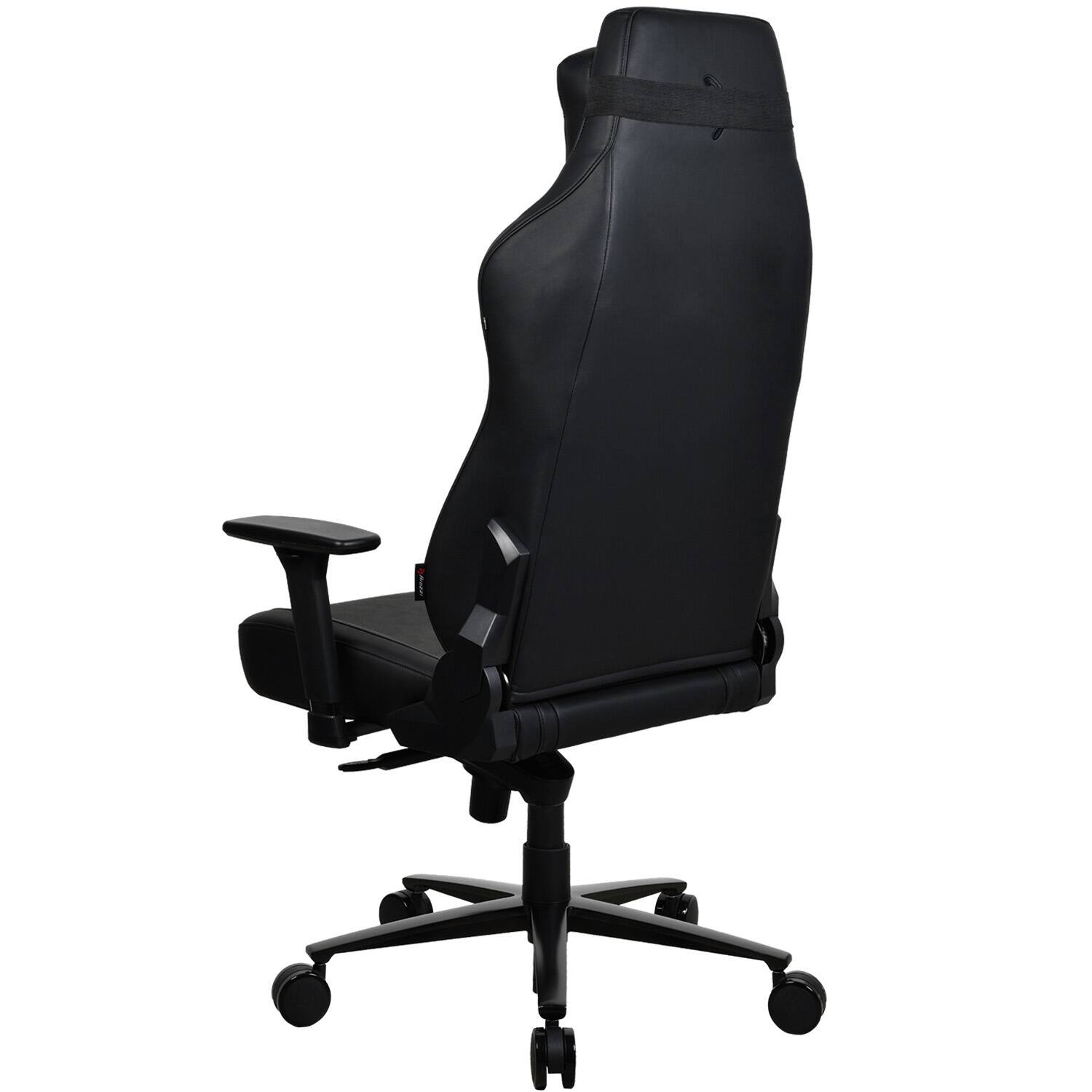 Alt View 12. Arozzi - Vernazza Series Premium XL Soft PU Gaming Chair - Pure Black.