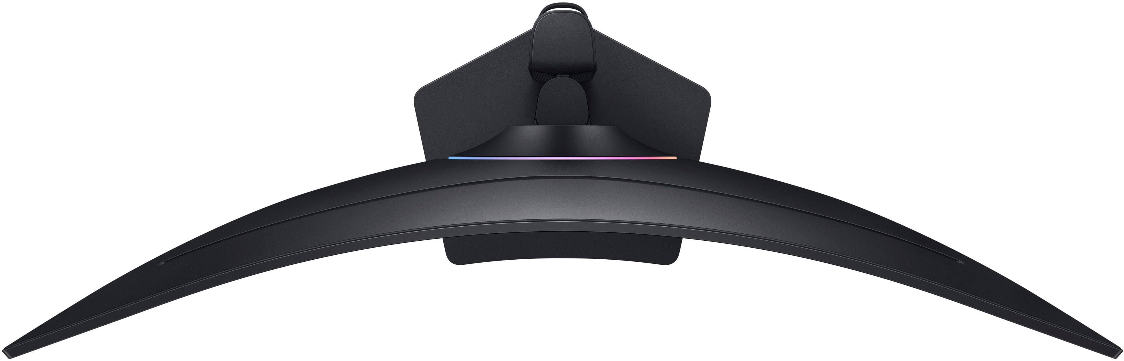 Alt View 14. Samsung - 40" Odyssey G75F WUHD 180Hz 1ms AMD FreeSync Prem Pro Curved Gaming Monitor with HDR 600 (DisplayPort, HDMI) - Black.