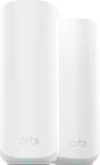 NETGEAR - Orbi 370 Series BE5000 Dual-Band Mesh Wi-Fi 7 System (2-pack) - White