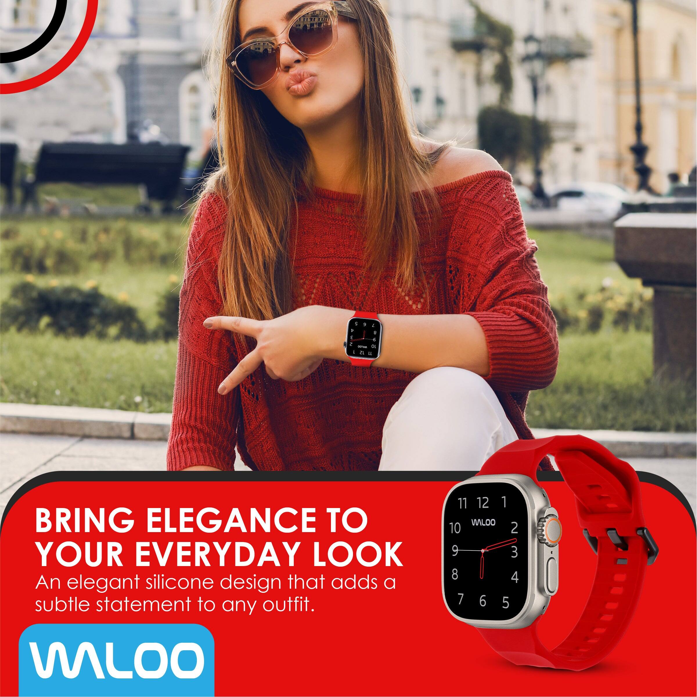 5 5 I 1 a 1 C 5 a www. 0g - 25 u

BRING ELEGANCE TO YOUR EVERYDAY LOOK
An elegant silicone design that adds a subtle statement to any outfit.

11 12 1 WALOO 10 2 9 3 8 4 7 6 5