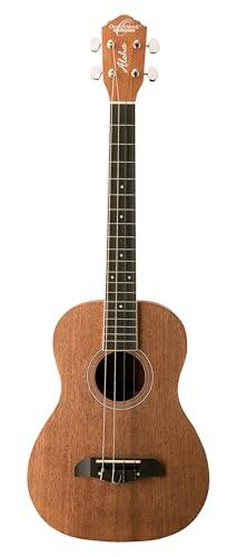 Left. Oscar Schmidt - Oscar Schmidt OU52-A Baritone Ukulele, Natural Mahogany - Natural.