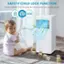 SAFETY CHILD LOCK FUNCTION: Prevent toddlers from touching the control panel and causing danger. ETD DOE LISTED COSTWAY.
