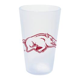 WinCraft - Arkansas Razorbacks 16oz. Icicle Silicone Pint Glass - Multicolor