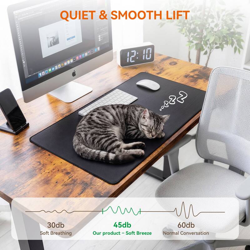 QUIET & SMOOTH LIFT

12:10

30db Soft Breathing
45db Our product - Soft Breeze
60db Normal Conversation