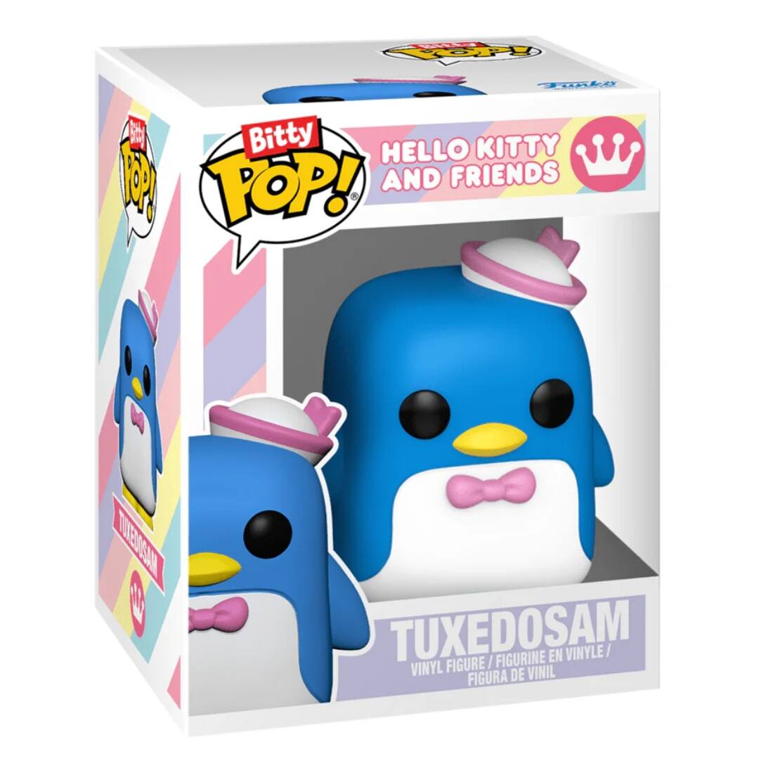 Bitty Pop!  
HELLO KITTY AND FRIENDS  

TUXEDOSAM  
VINYL FIGURE / FIGURINE EN VINYLE / FIGURA DE VINIL