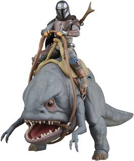 Hasbro - Collectibles - Star Wars: The Mandalorian - Vintage Collection - Blurrg & The Mandalorian - Collectibles - Multicolor