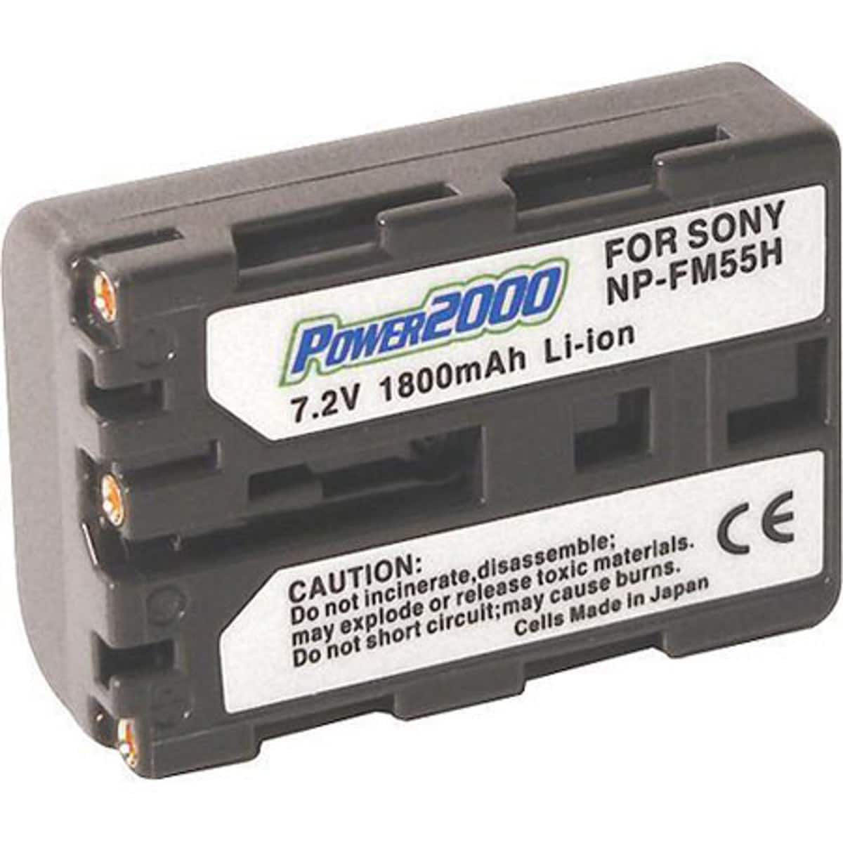 Power2000 - NP-FM55H 7.2V 1800mAh Rechargeable Lithium-Ion Battery for Sony Camera price history on PriceWatchPro