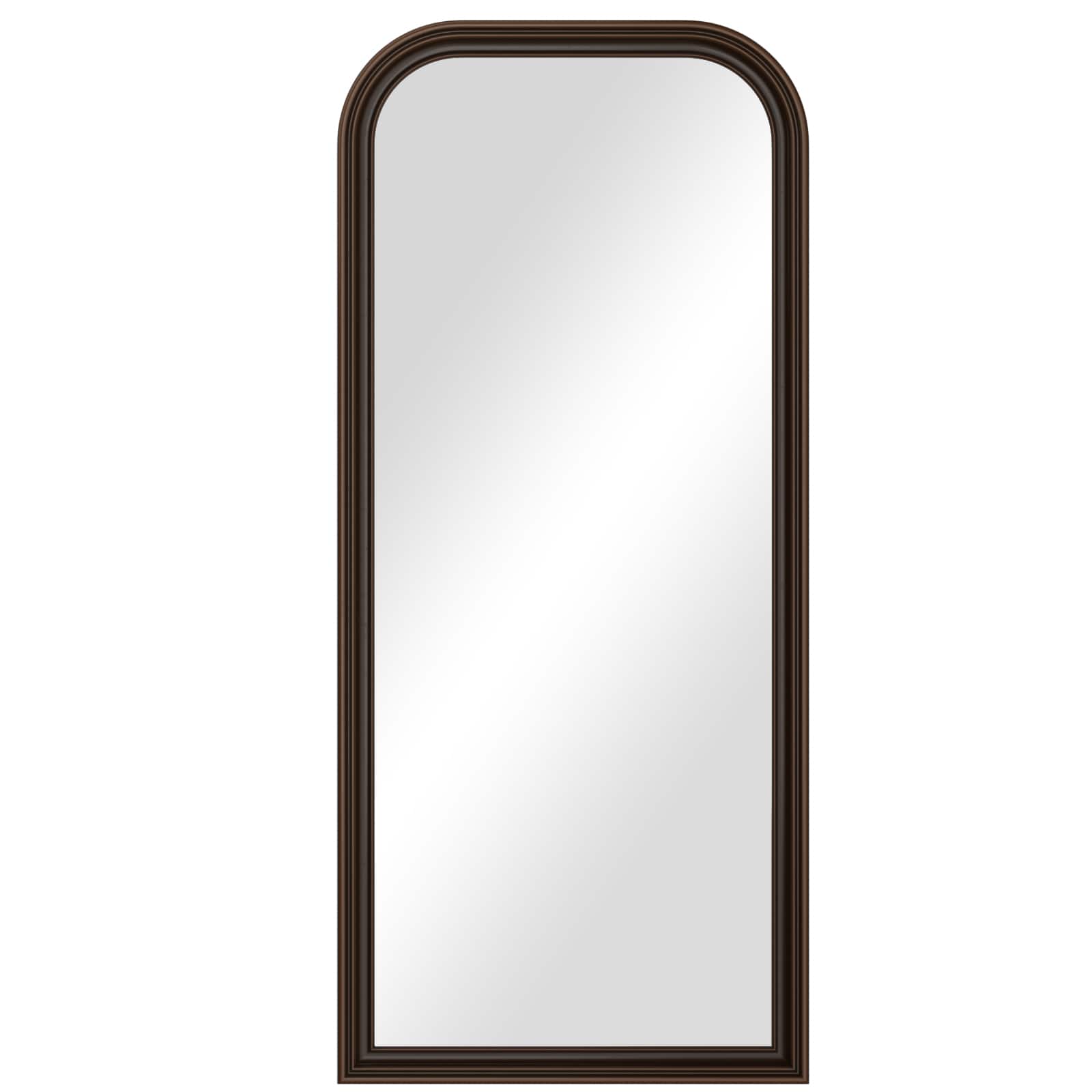 Easly - 32 in. W x 71 in. H Rectangular PU Frame Full Length Mirror Floor Mirror - Antique Bronze price history on PriceWatchPro