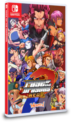 1: RAGE OF THE DRAGONS NEO - Nintendo Switch. - Of the Dragons of T0C. Che DORAONS NEO bleem! QUByte INTERACTIVE - RP (Rating Pending)