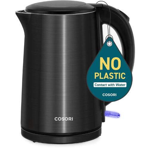NO PLASTIC  
Contact with Water  
COSORI