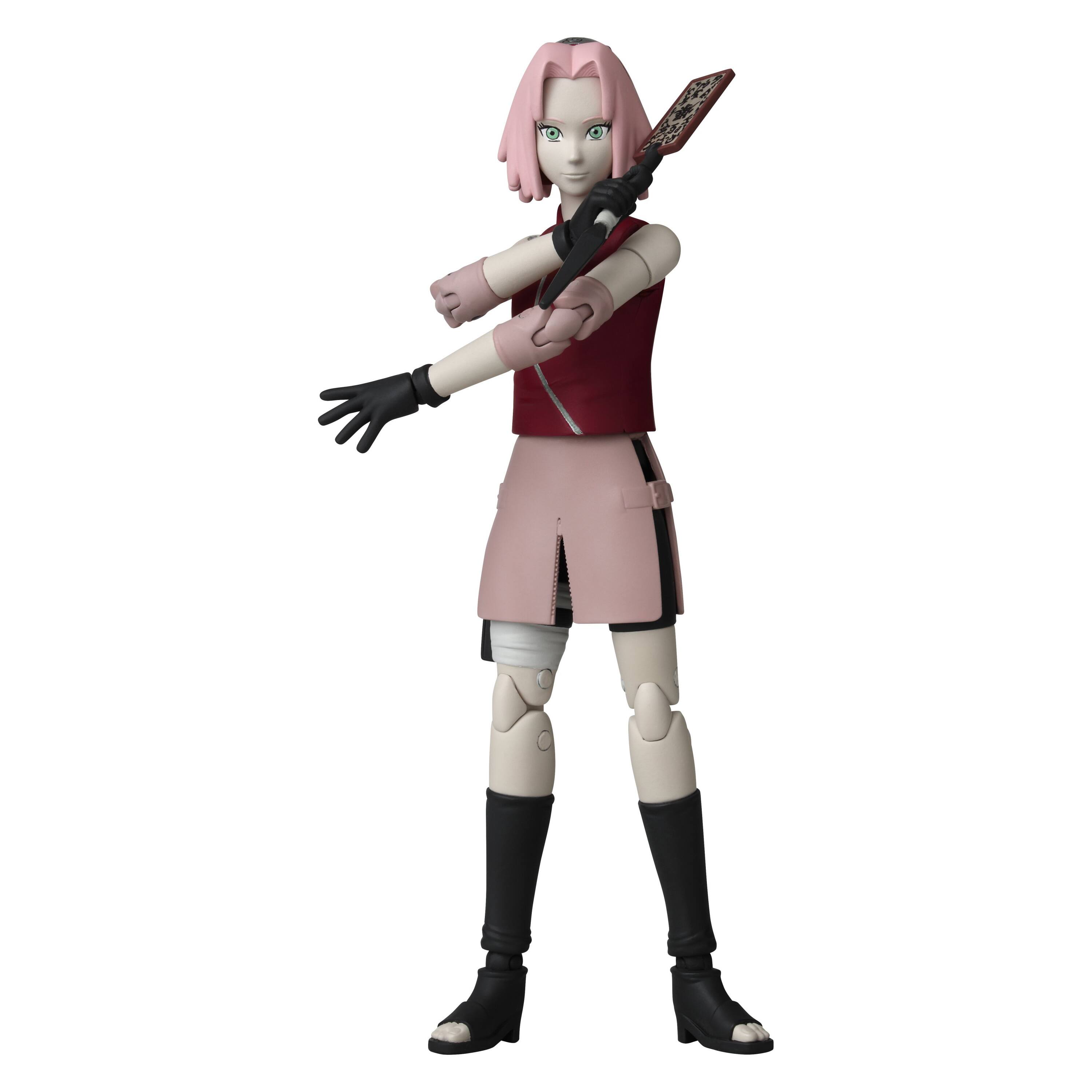 Alt View 12. Bandai - Anime Heroes Naruto 6.5" Action Figure - Sakura.