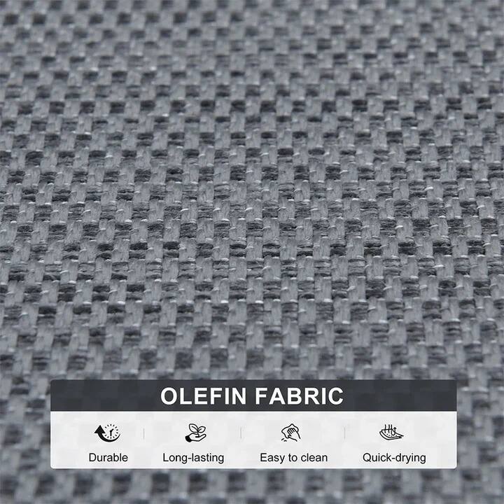 OLEFIN FABRIC  
Durable  
Long-lasting  
Easy to clean  
Quick-drying
