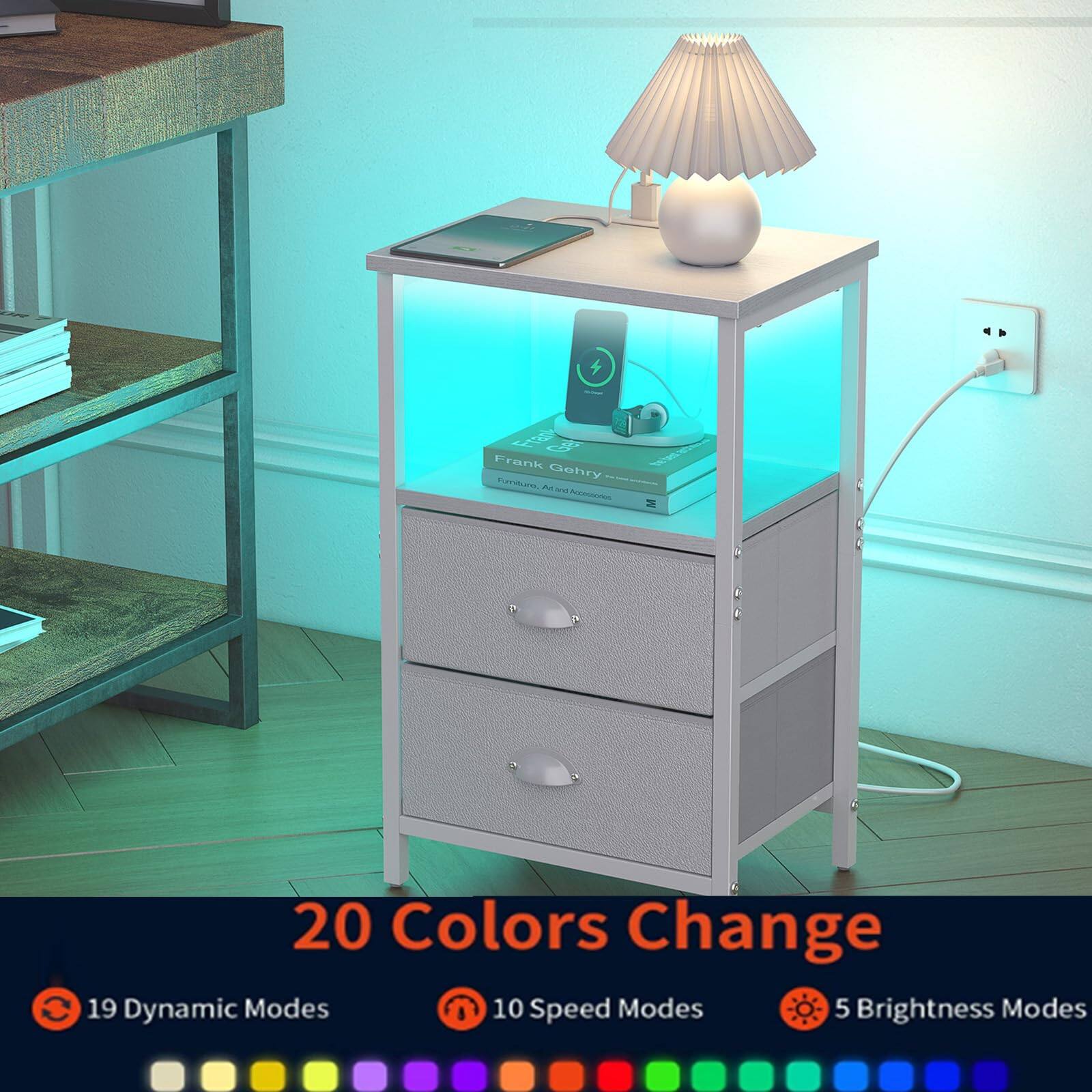 Frank Gehry Furritura, tu a Accosos M  
20 Colors Change  
19 Dynamic Modes  
10 Speed Modes  
5 Brightness Modes