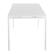 Left Zoom. OSP Home Furnishings - 60” Prado Writing Desk - White.
