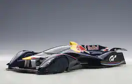 Red Bull X2014 Fan Car Red Bull Color Sebastian Vettel 1/18 Model Car by Autoart
