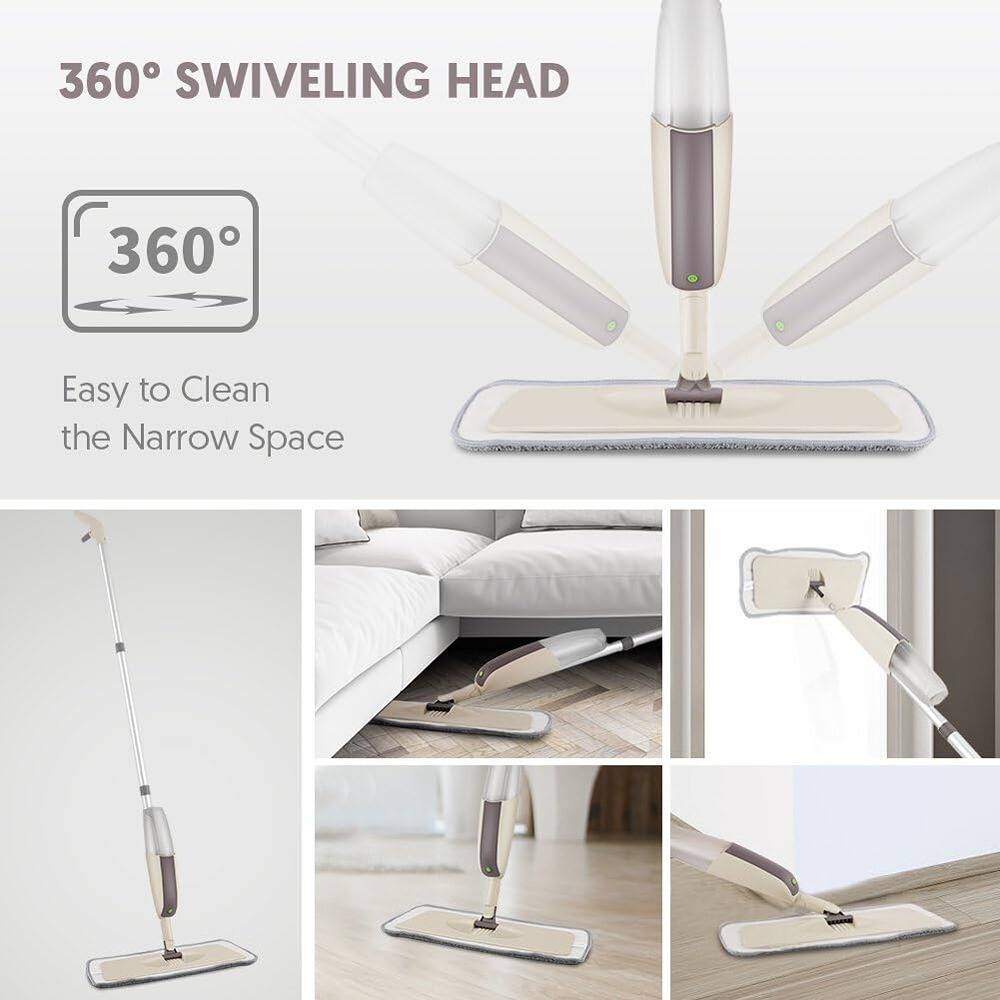 360° SWIVELING HEAD

360°

Easy to Clean the Narrow Space