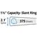 1½" Capacity-Slant Ring
2.1" Spine
375 Sheets