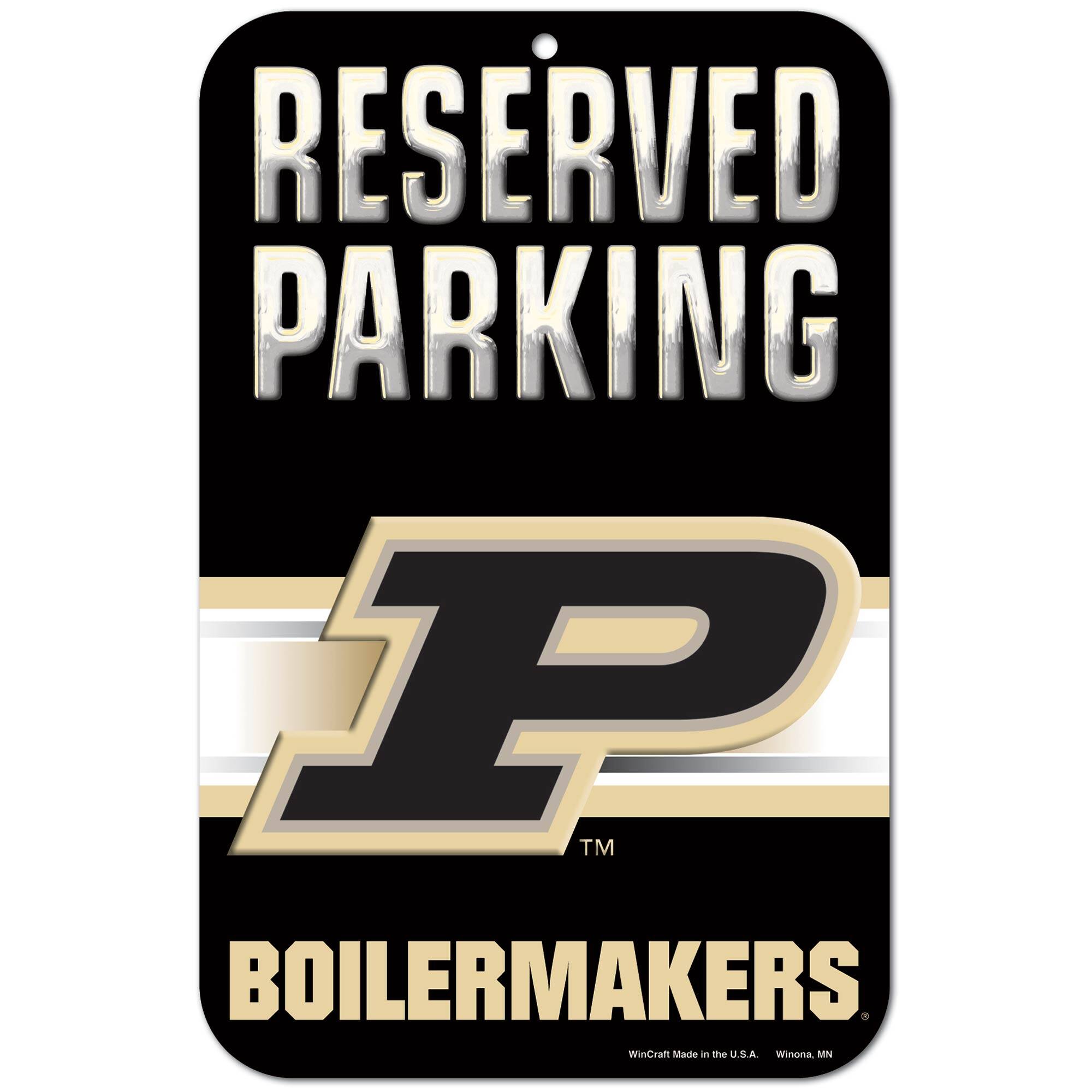 Purdue Boilermakers 11" x 17" Indoor/Outdoor Sign