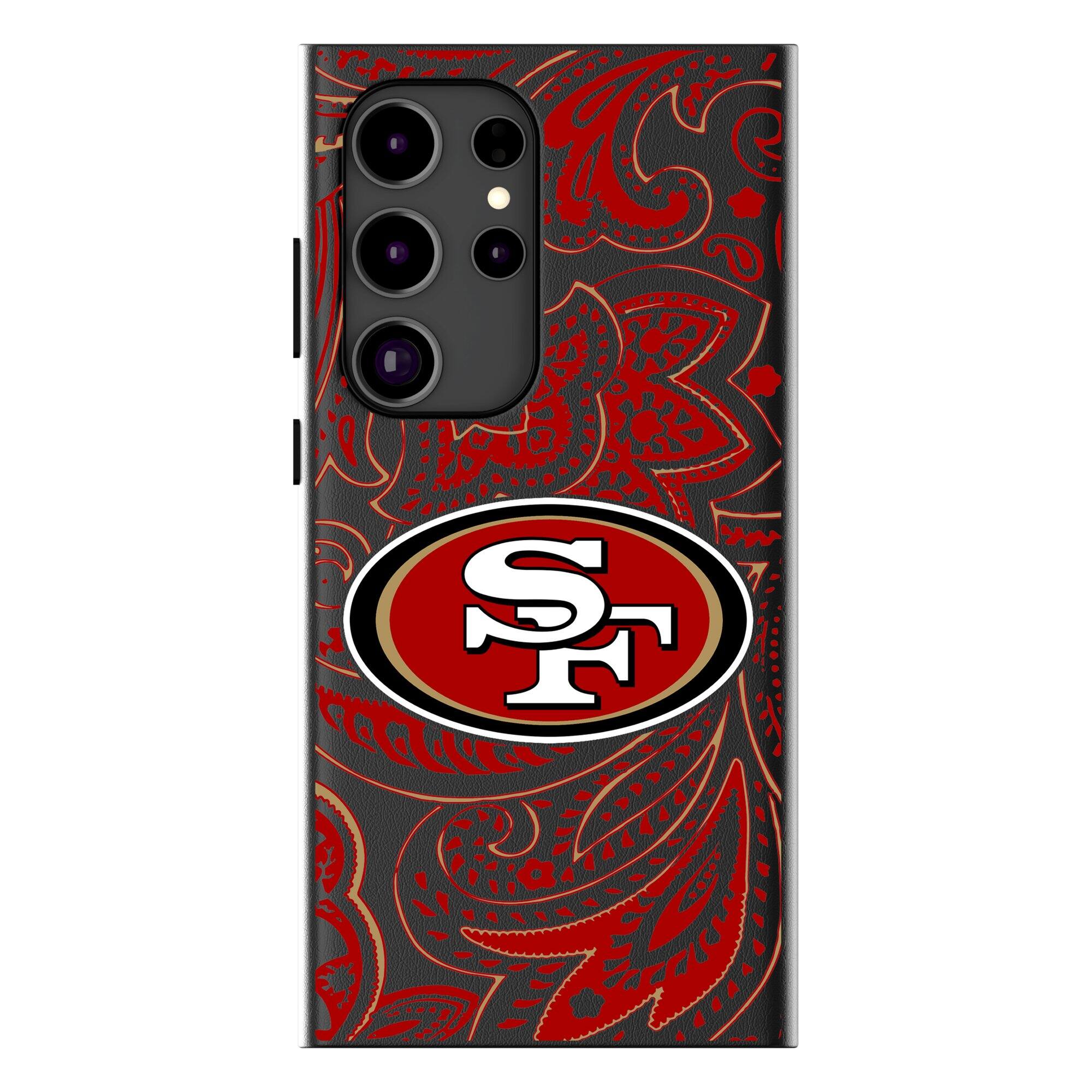 Keyscaper - NFL - San Francisco 49ers Paisley Galaxy Magnetic Bump Case - S25 Ultra - Black price history on PriceWatchPro