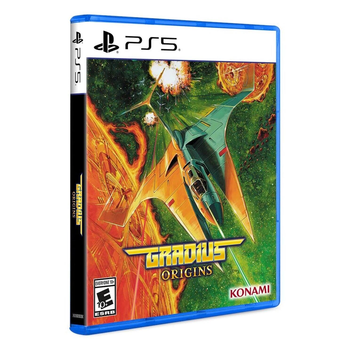 PS5 GRADIUS ORIGINS  
GRADIUS ORIGINS  
EVERYONE 10+  
KONAMI  
ESRB