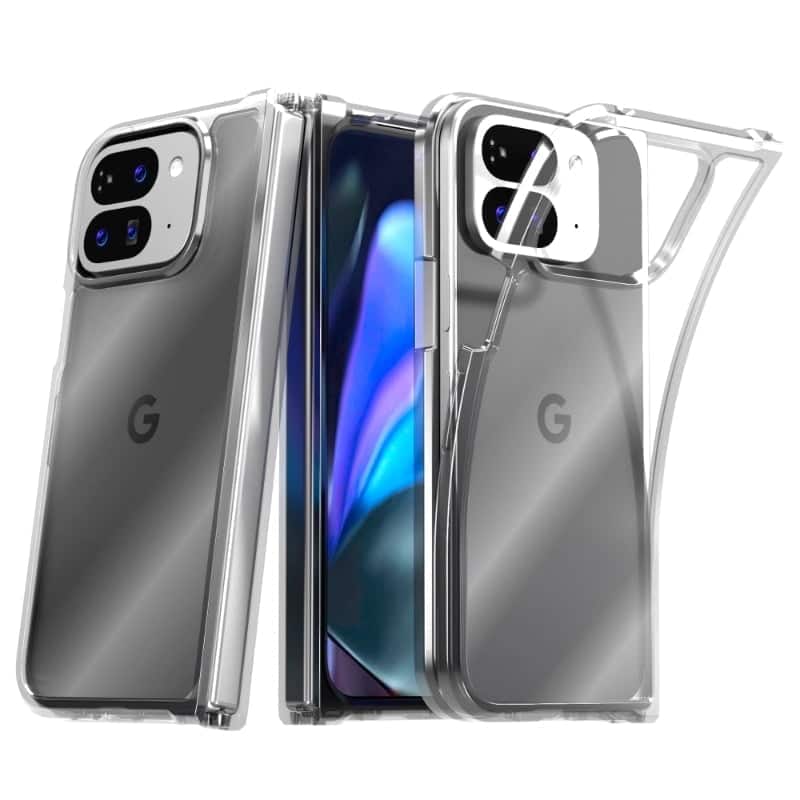 RomeTech - Rome Tech Hybrid Case for Pixel 9 Pro Fold - Clear