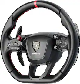 Moza Racing - Lamboghini Revuelto Sim Racing Steering Wheel for Windows - Black