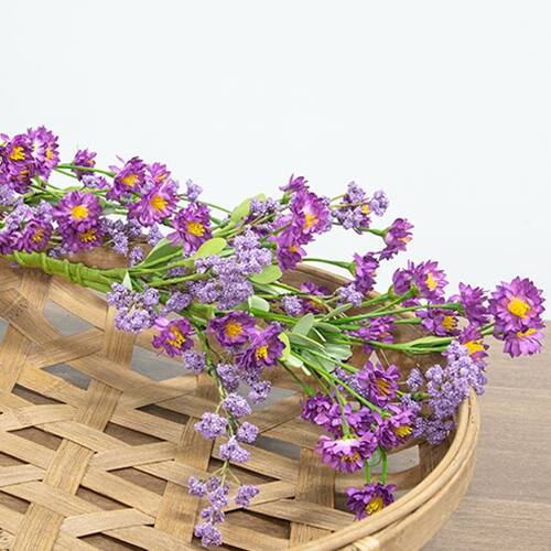 Angle. BreeBe - *Royal Buds & Astilbe Garland - Purple.