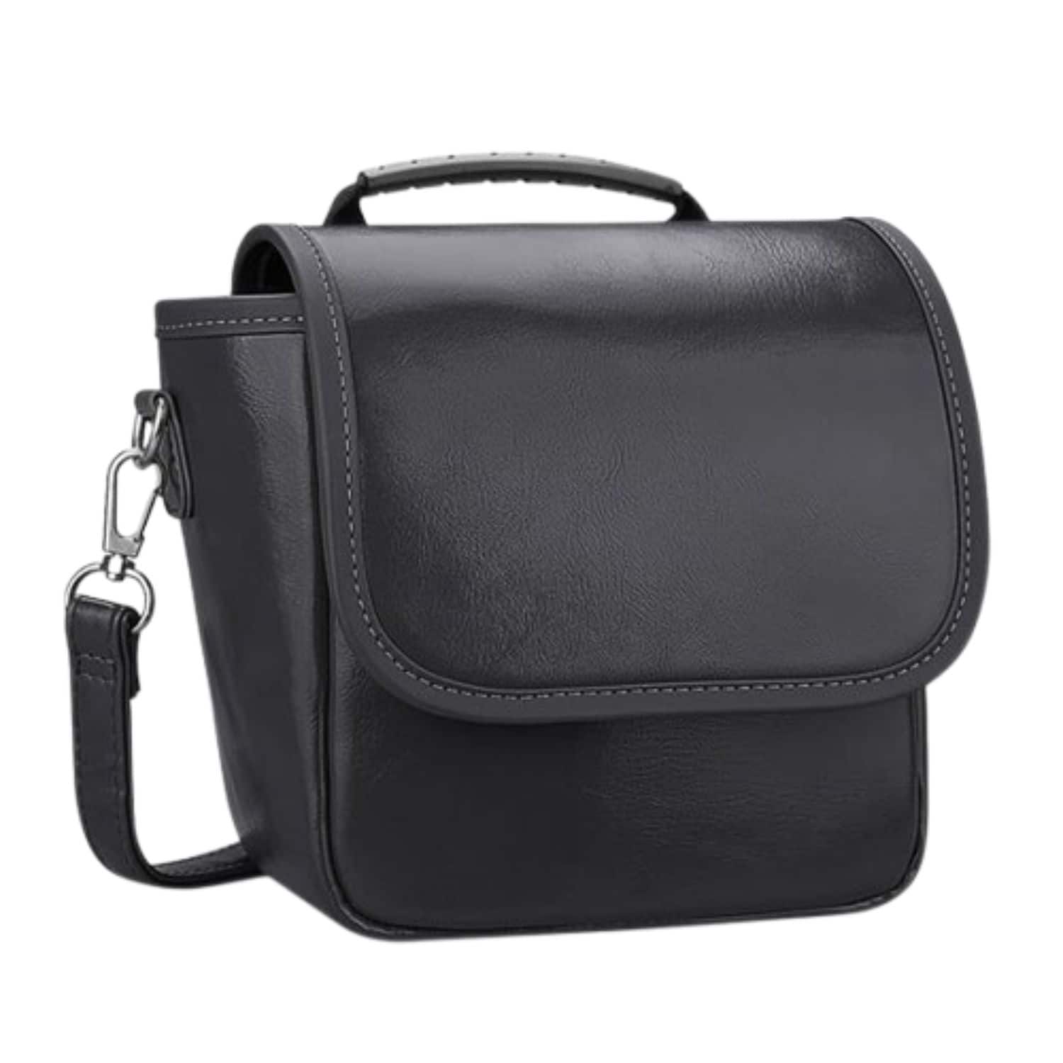 Front. Stock Preferred - For Polaroid Originals OneStep 2 VF Instant Film Camera Carrying Case Travel Bag Black.