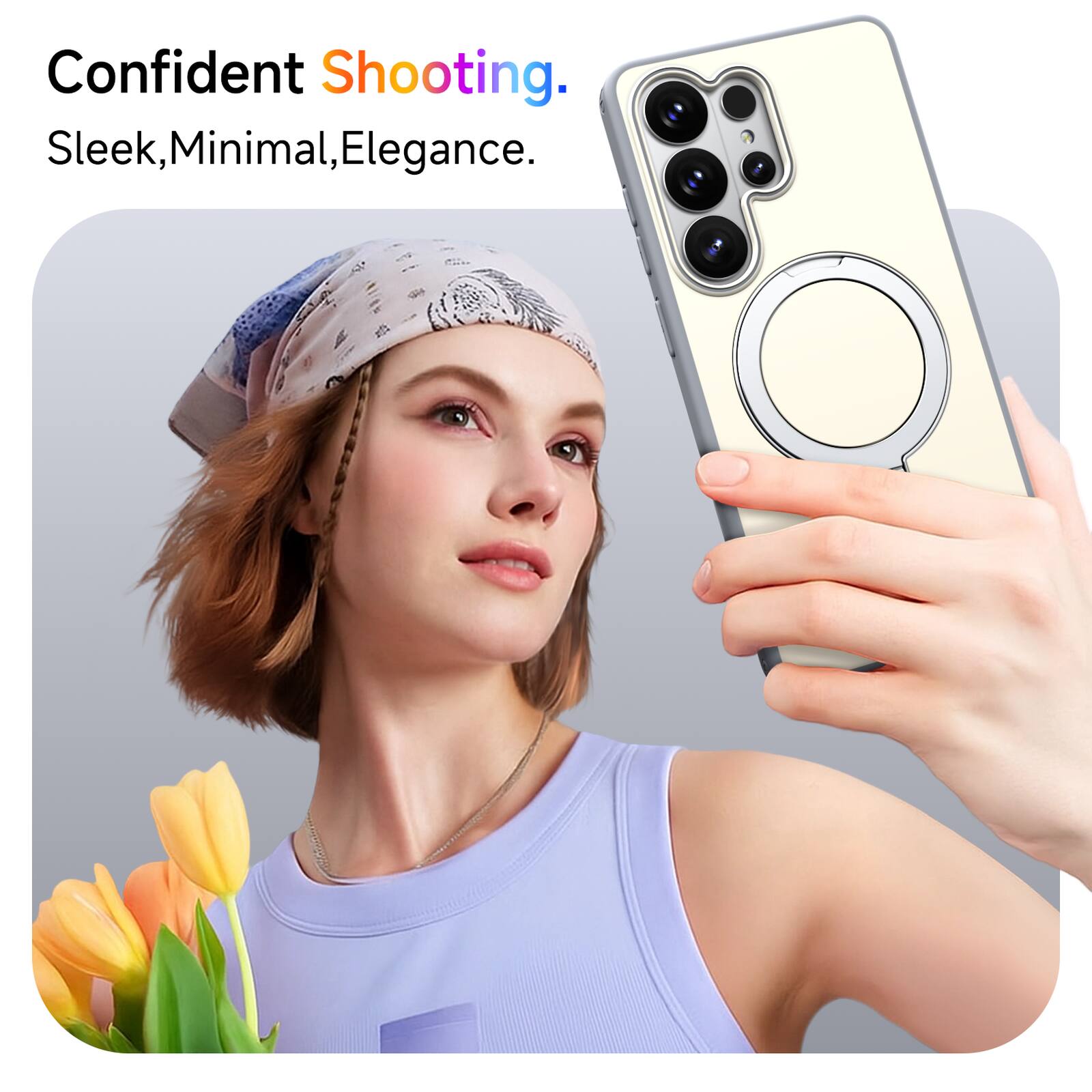 Confident Shooting. Sleek, Minimal, Elegance.