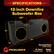 SPECIFICATIONS
12-inch Downfire Subwoofer Box
- 11"
- 16"
- 57"
- 10"
Mounting Depth: 8.75 inches
Air Space: 1 Cubic Feet
Weight: 60 lbs