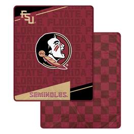 Pegasus - Florida State Seminoles 60" x 70" Diagonal Ghost Checkered Double-Sided Blanket - Multicolor