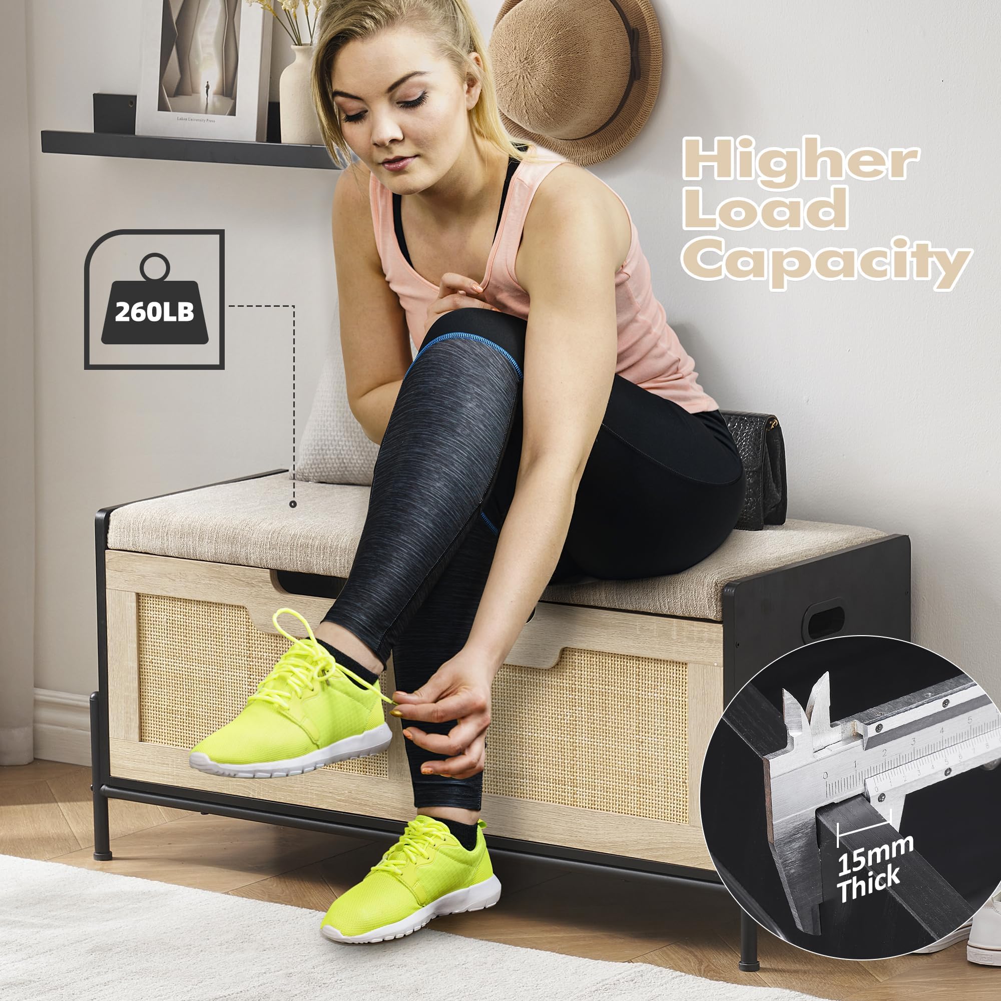 Higher Load Capacity

260LB

15mm Thick