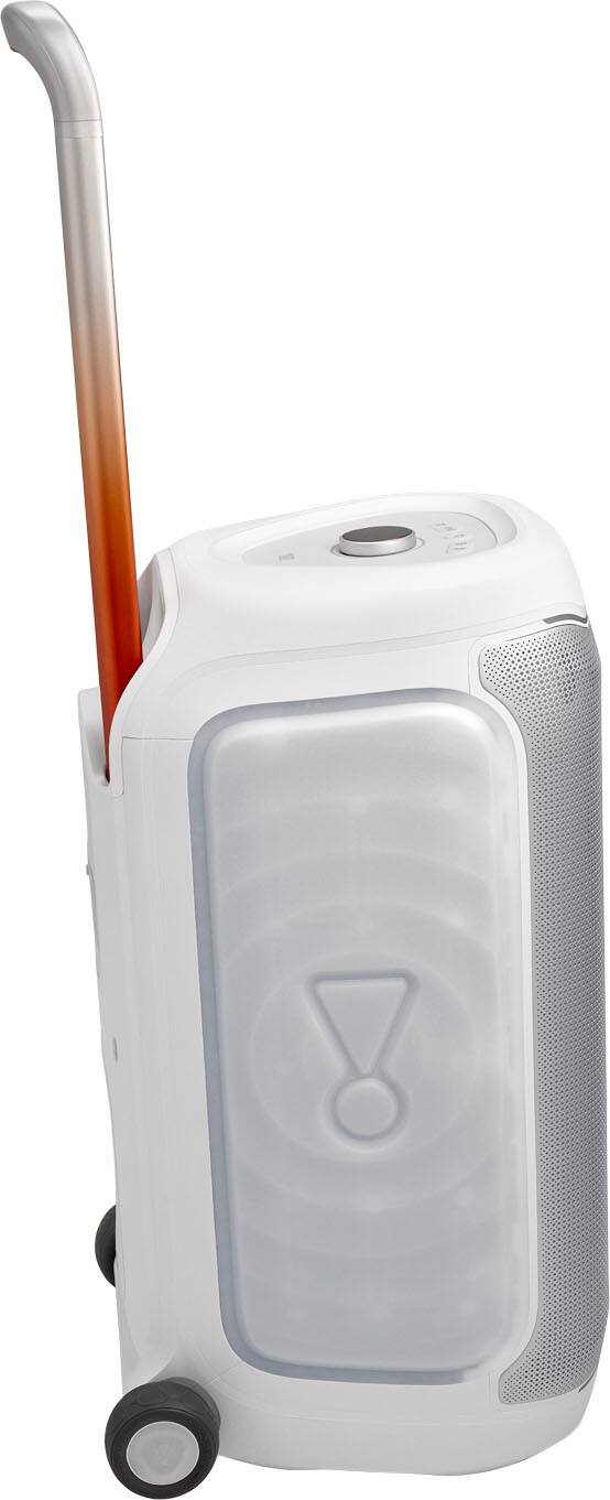 Left. JBL - PartyBox 330 Portable Wireless Speaker - 2026 - White.
