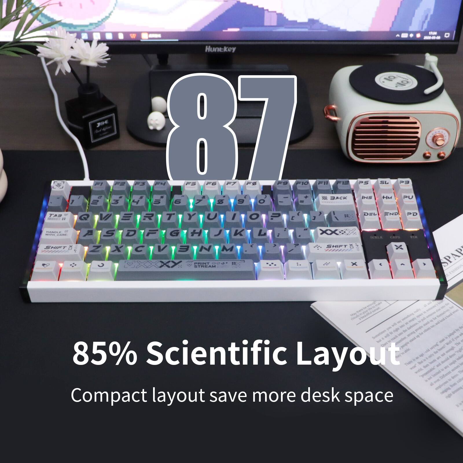 87

85% Scientific Layout

Compact layout save more desk space