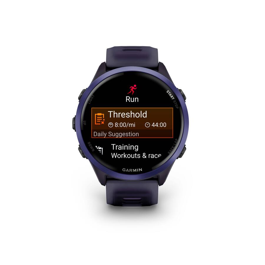 Garmin Forerunner 570 GPS Smartwatch 47 mm Aluminum Indigo