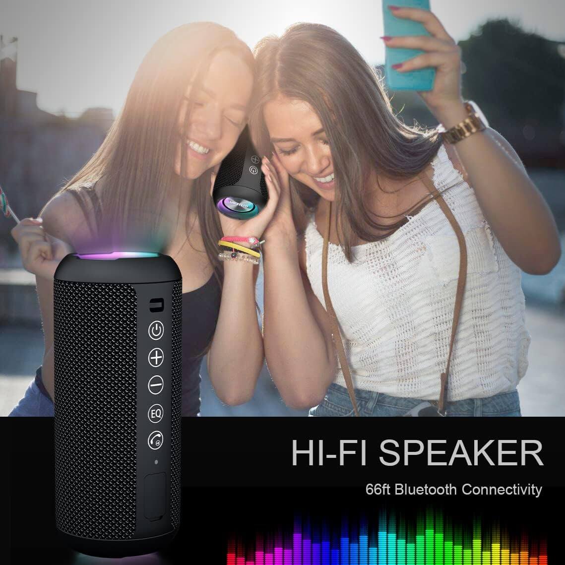 DOPRIA HI-FI SPEAKER  
66ft Bluetooth Connectivity