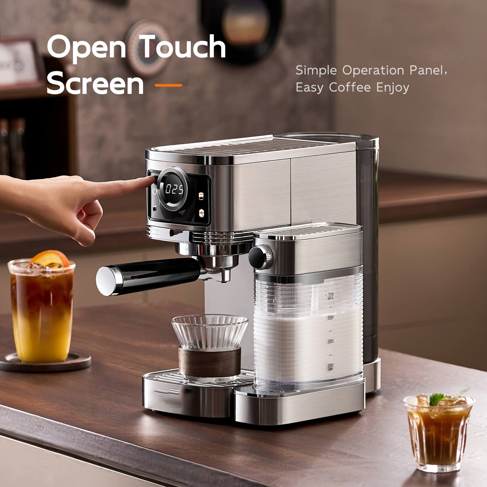 Open Touch Screen

Simple Operation Panel, Easy Coffee Enjoy