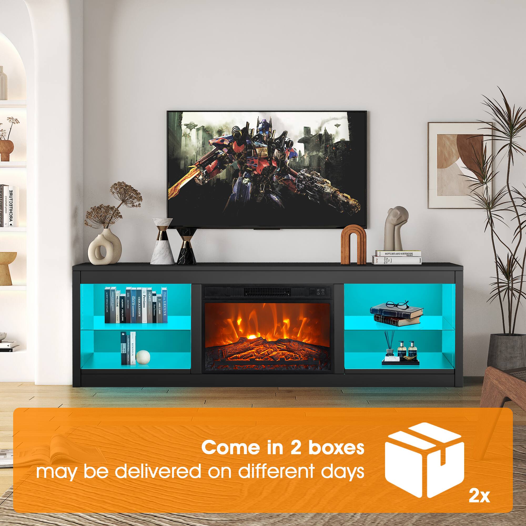 Come in 2 boxes may be delivered on different days 2x