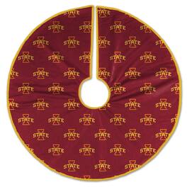 Pegasus - Iowa State Cyclones Microplush Christmas Tree Skirt - Multicolor