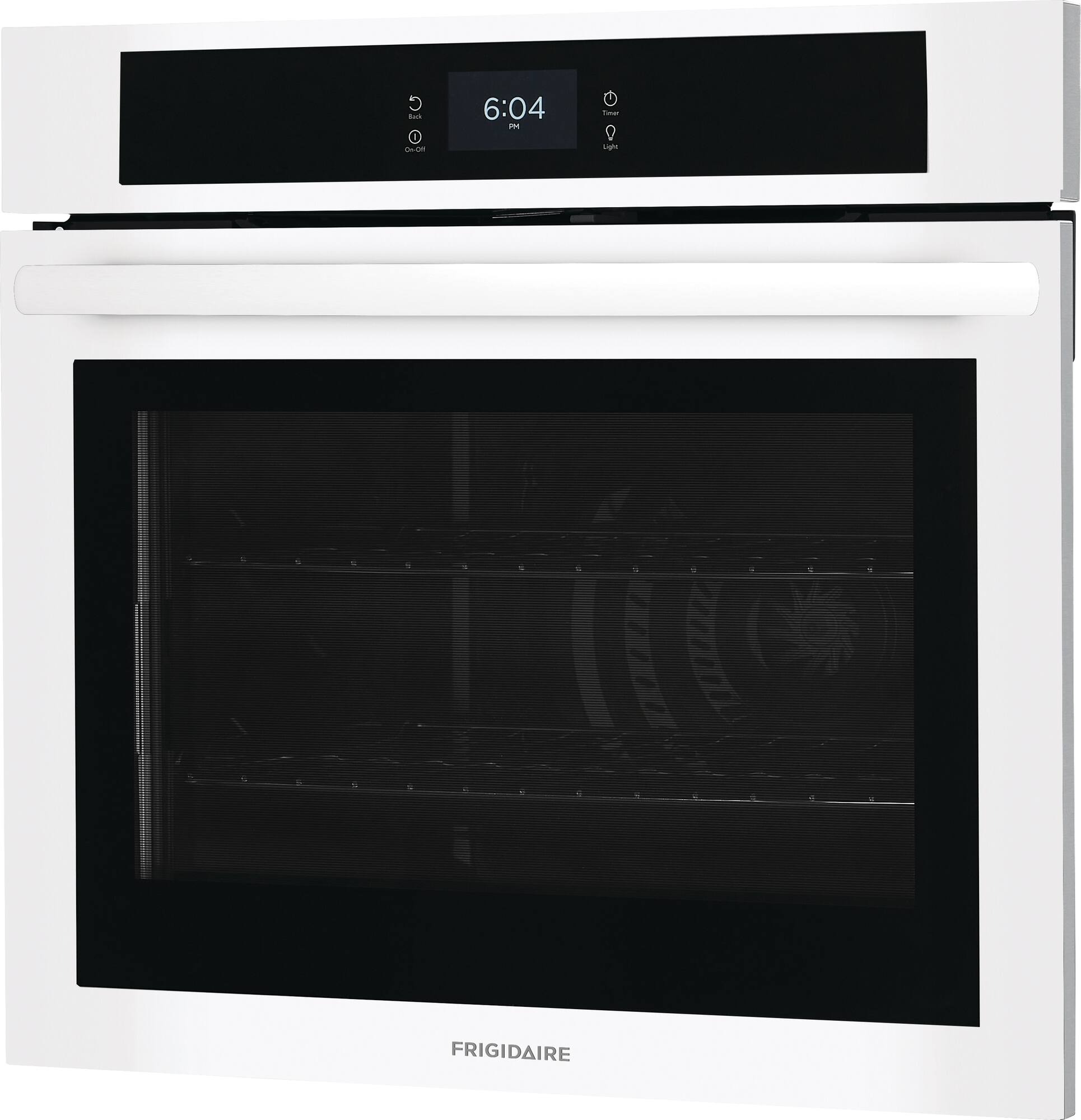 Angle. Frigidaire - Frigidaire 30'' Single Electric Wall Oven with Fan Convection - White.
