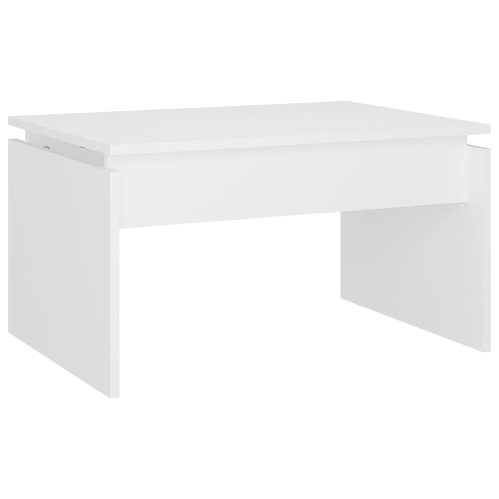 Alt View 1. Boyel Living - 19.7 x 26.8 x 15.0 in. Simple Coffee Table White Engineered Wood - White.