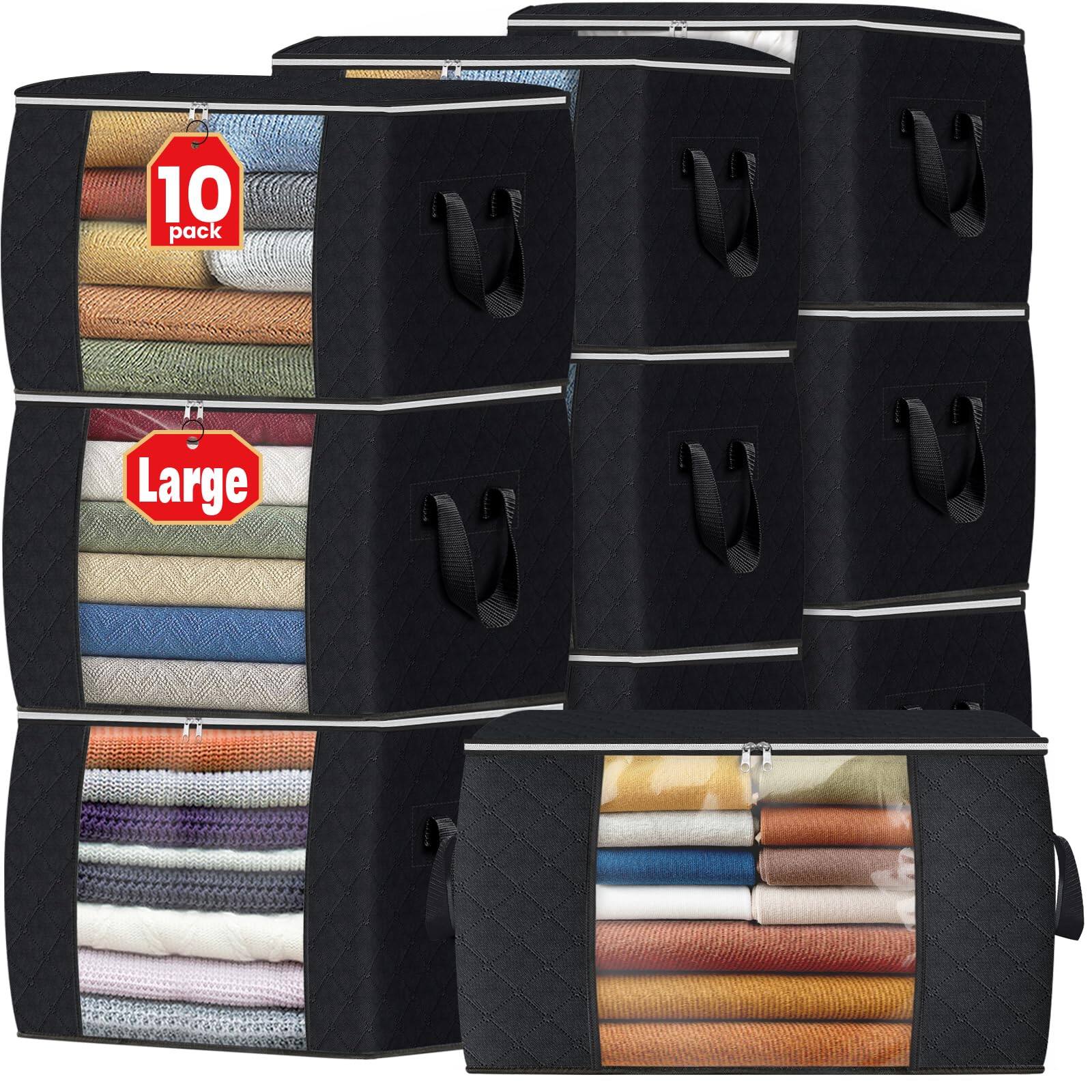 Black 10 Pack -Extra Large