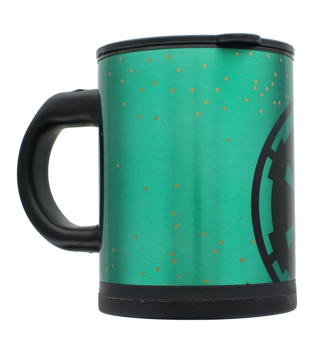 Alt View 1. Star Wars - Star Wars Empire 12oz Stainless Steel Self-Stirring Mug - Green.