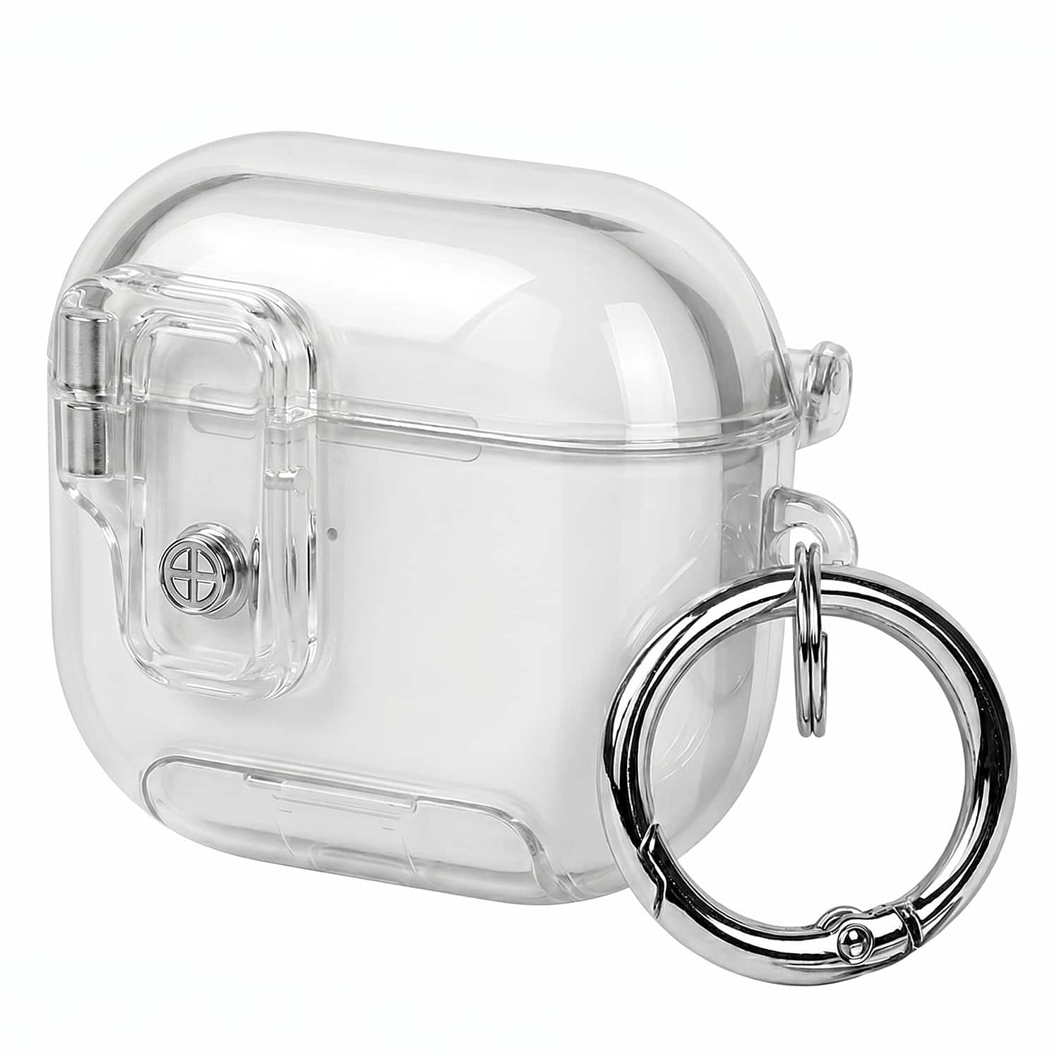Vena - For Airpods 4 Case Cover TPU with Lock Compatible with Apple AirPods Case 4th Generation AirPods Gen 4 Case - Clear